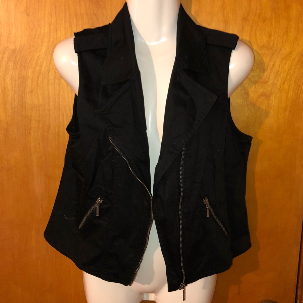 Maurices Black Vest